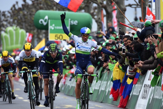 Michael Albasini wins stage 5